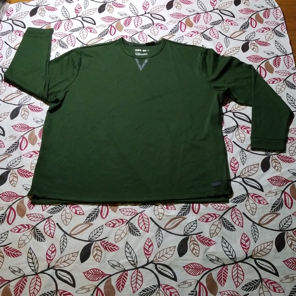 MSX By Michael Strahan Ultra Mesh Crew Long Sleeve